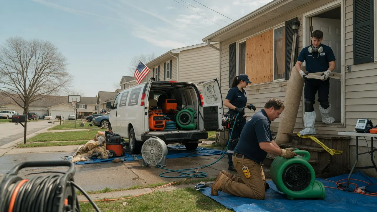 Water Damage Restoration in Rescue, CA near me